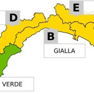 Arrivano i temporali in Liguria, allerta gialla da mezzanotte ma non nell'estremo ponente