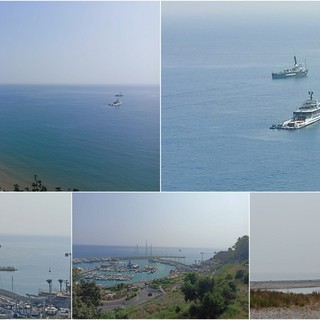 La Francia vieta l'ingresso in porto alla nave di Greenpeace, Arctic Sunrise ferma davanti al porto di Ventimiglia (Foto)