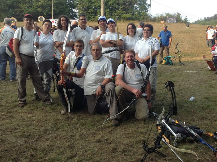 Tiro con l'arco: ancora buoni risultati degli arcieri di San Bartolomeo al Mare a Pinerolo Tiro con l'arco: ancora buoni risultati degli arcieri di San Bartolomeo al Mare a Pinerolo