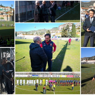 Calcio: in corso al 'Ciccione' l'amichevole tra Genoa ed Imperia, il racconto live del match e le foto Calcio: in corso al 'Ciccione' l'amichevole tra Genoa ed Imperia, il racconto live del match e le foto