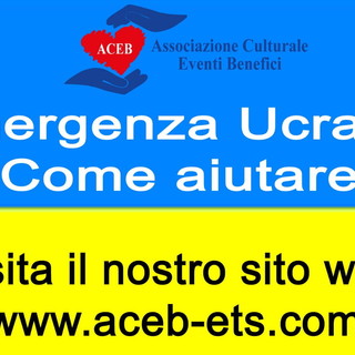 Camporosso: l'associazione Aceb scende in campo per una raccolta straordinaria per il popolo ucraino Camporosso: l'associazione Aceb scende in campo per una raccolta straordinaria per il popolo ucraino
