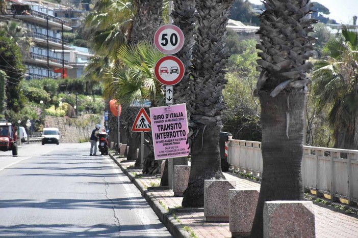 Sanremo: la città si prepara per accogliere il Giro d’Italia, ecco il programma della giornata e tutti i divieti