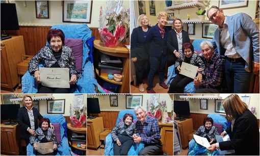 Compie 102 anni, Vallecrosia festeggia Anna Blancardi (Foto) Compie 102 anni, Vallecrosia festeggia Anna Blancardi (Foto)