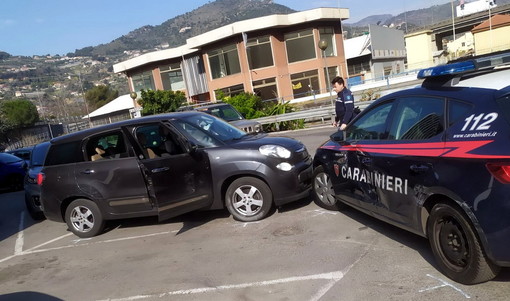 Ventimiglia: individuati in poche ore i due malviventi che stamattina hanno investito un carabiniere a Roverino