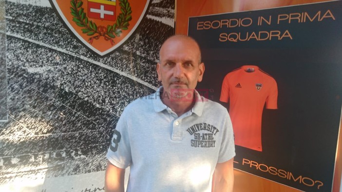 Andrea Caverzan, allenatore dell'Ospedaletti Andrea Caverzan, allenatore dell'Ospedaletti