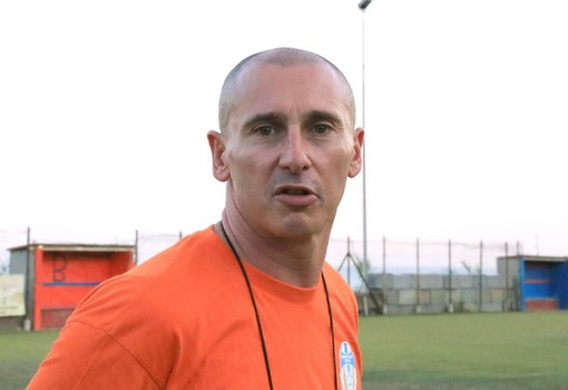 Nella foto Alan Carlet, allenatore del Bordighera Sant'Ampelio