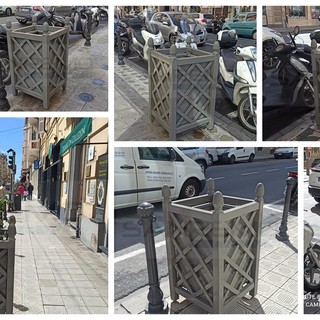 Sanremo: a pochi giorni dalla Pasqua eseguito il restyling delle fioriere nel centro della città (Foto) Sanremo: a pochi giorni dalla Pasqua eseguito il restyling delle fioriere nel centro della città (Foto)