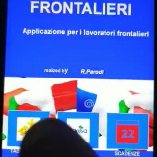 Dopo i gruppi Facebook e Whatsapp in arrivo anche una 'App' per cellulari e tablet per i lavoratori frontalieri (Video)