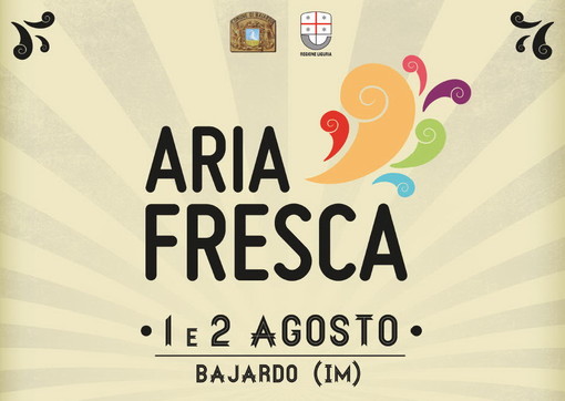 Bajardo: il 1° e 2 agosto appuntamento con 'Aria Fresca', vincitore del bando Acle 'Creative project'