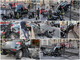 Sanremo: perde il controllo dell'auto finisce in via Roglio, sfondata una ringhiera e distrutti alcuni scooter (Foto)
