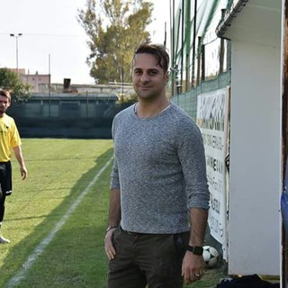 Nella foto Alessandro Mottola, quest'anno allenatore del Cervo FC