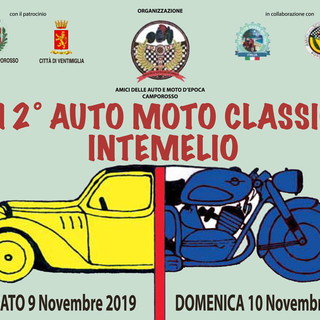 Camporosso: nel weekend la 6a edizione del premio ‘Martino Finotto’ ed il 12° raduno ‘Automoto classic intemelio’
