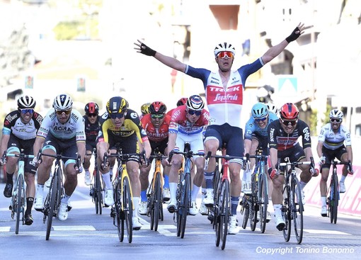 L'arrivo della Milano-Sanremo 2021 L'arrivo della Milano-Sanremo 2021