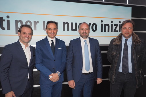 Marco Scajola, Alberto Cirio, Sergio Tommasini e Simone Baggioli Marco Scajola, Alberto Cirio, Sergio Tommasini e Simone Baggioli