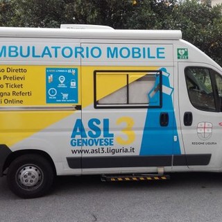 L'ambulatorio mobile dell'Asl 3 L'ambulatorio mobile dell'Asl 3