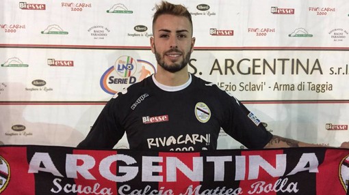Alessio Rosato, portiere dell'Argentina Arma