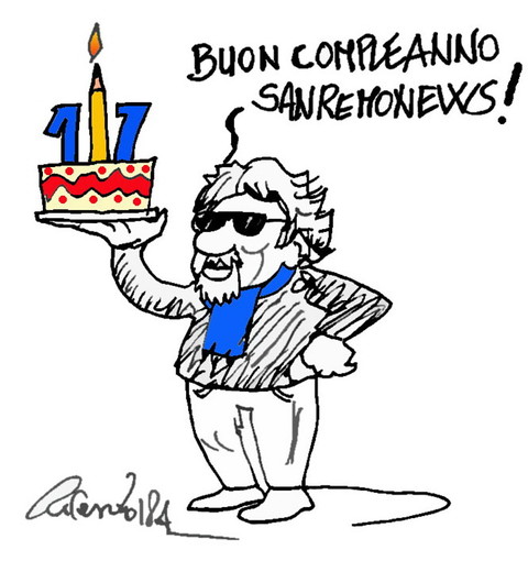 17 anni insieme: buon compleanno Sanremonews.it IL quotidiano della provincia, grazie a tutti i nostri lettori