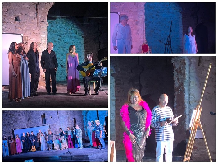 "ArTeatrando. Monet, Picasso, gli altri e le altre" incanta Dolceacqua (Foto) "ArTeatrando. Monet, Picasso, gli altri e le altre" incanta Dolceacqua (Foto)
