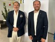 A sin. Amedeo Solimano e Flavio Di Muro