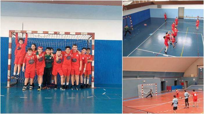 Pallamano, fine settimana positivo: una vittoria e un pareggio per le squadre dell'Abc Bordighera (Foto)
