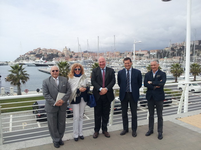 Stamattina incontro tra l'Amministratore Unico del Porto di Imperia Giuseppe Argirò ed il presidente di Assomarinas