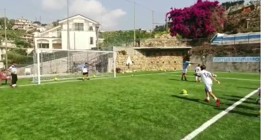 Calcio giovanile. ASD Virtus Sanremo, grande successo per la prima settimana del Camp estivo (VIDEO)