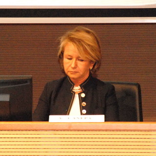 Imperia: incontro di Confindustria su 'Economia e legalità', l'intervento di Anna Canepa