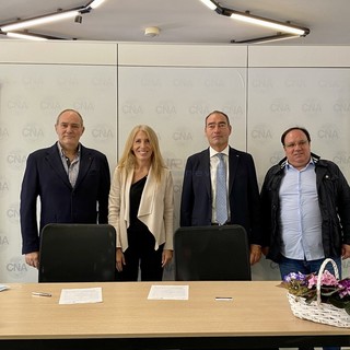 Le immagini della conferenza stampa nella sede di CNA a Sanremo