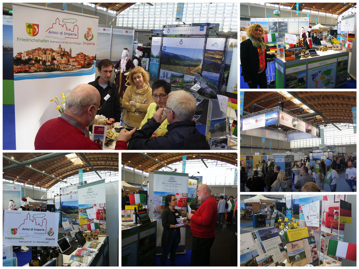Friedrischafen: due aziende dell'entroterra alla fiera Ibo 2019 grazie all'associazione tedesca 'Amici di Imperia' (Foto)