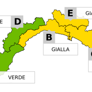 Prolungata l'allerta meteo 'gialla' sul centro-levante della Regione, a Ponente torna la 'verde' Prolungata l'allerta meteo 'gialla' sul centro-levante della Regione, a Ponente torna la 'verde'