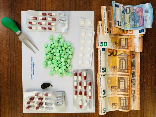 Bordighera: spacciava diversi tipi di droga e anche farmaci, 30enne arrestato dai Carabinieri