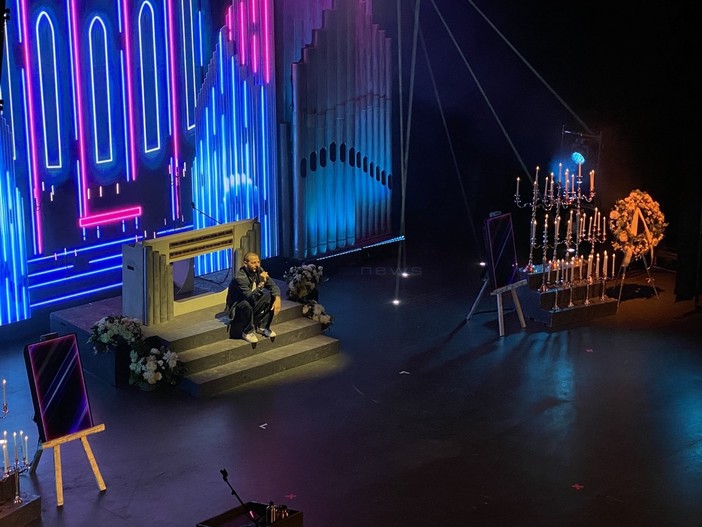 Le immagini dal Teatro Ariston