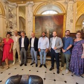 Andrea Orlando a Sanremo: incontro a Palazzo Bellevue con il sindaco, l'amministrazione e gli esponenti del Pd Andrea Orlando a Sanremo: incontro a Palazzo Bellevue con il sindaco, l'amministrazione e gli esponenti del Pd