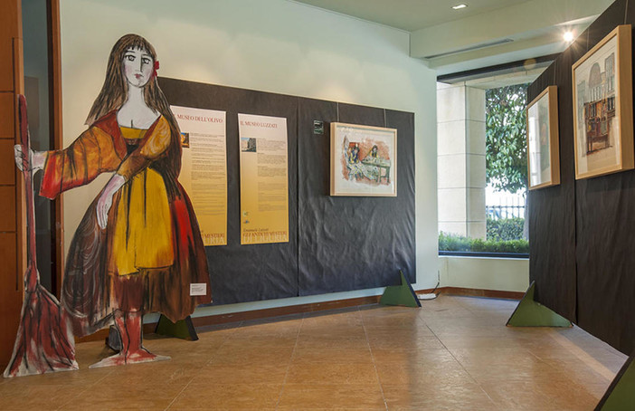 Imperia: Museo dell'olivo, laboratori del Museo Luzzati per la mostra "Antichi Mestieri di Liguria" Imperia: Museo dell'olivo, laboratori del Museo Luzzati per la mostra "Antichi Mestieri di Liguria"