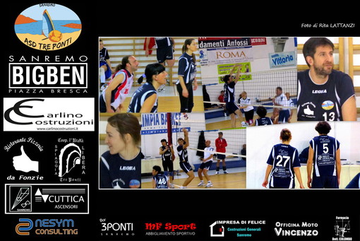 Pallavolo Open Misto: l'Asd Tre Ponti domenica a Genova per la fase regionale Pallavolo Open Misto: l'Asd Tre Ponti domenica a Genova per la fase regionale