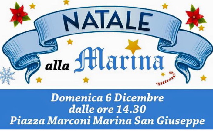 Ventimiglia: domenica pomeriggio alla Marina di San Giuseppe l'addobbo dell'alto albero di Natale