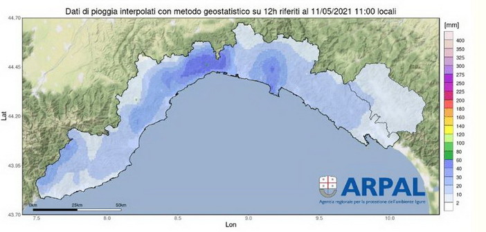 Conferma dell’Arpal: termina alle 15 l’allerta gialla per temporali, probabile nuova instabilità mercoledì