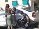 Sanremo: trova l'auto incidentata in via Serenella e la Municipale la aiuta a trovare il colpevole (Foto)