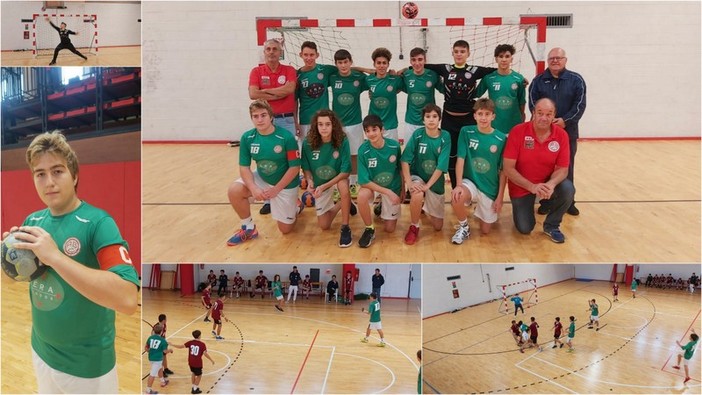 Pallamano, inizia il campionato nazionale under 17: l'Abc Bordighera batte il San Martino Siccomario (Foto)