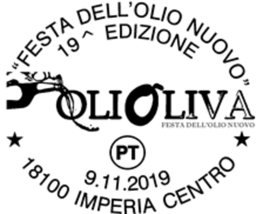 Imperia: in occasione della 19a edizione di OliOliva, la 'Festa dell’Olio Nuovo', Poste Italiane sarà presente con un servizio filatelico dedicato