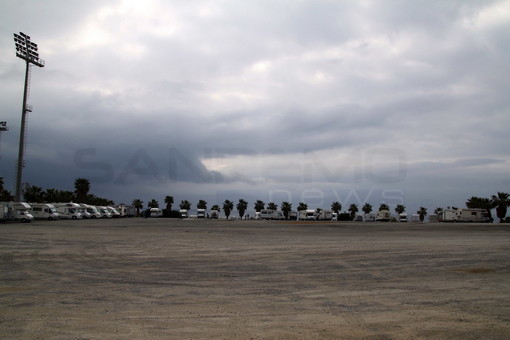 L'area camper di Pian di Poma