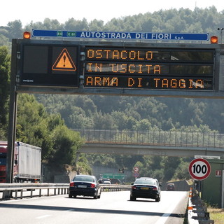 Autostrada A10: tutti i cantieri della prossima settimana tra Ventimiglia e Savona