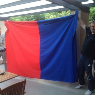 Andrea Zanello (a destra), Presidente del Lumignacco insieme a suo figlio