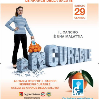 Sabato prossimo anche in provincia di Imperia le arance per la ricerca sul cancro
