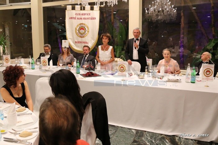 Bordighera: al Grand Hotel del Mare la serata evento per Amitiè sans Frontiers, le foto