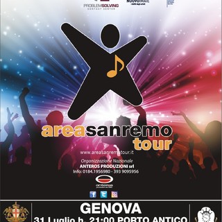 Area Sanremo Tour arriva a Genova, tappa prevista per il 31 luglio