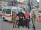 Le due ambulanze arrivate a Kiev nel nome di Marco Pani Le due ambulanze arrivate a Kiev nel nome di Marco Pani