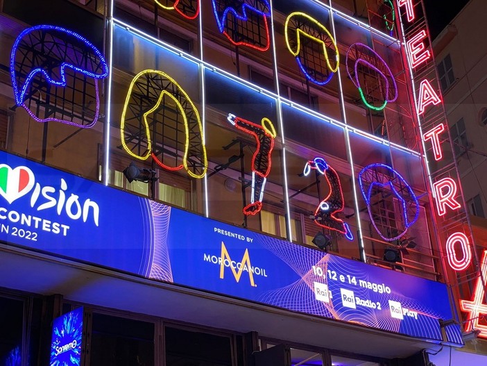 Le immagini dell'accensione