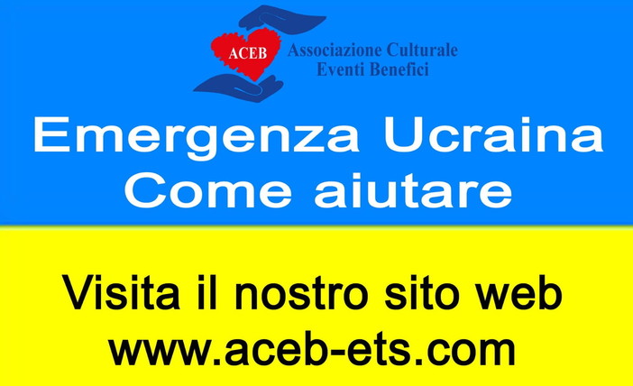 Camporosso: l'associazione Aceb scende in campo per una raccolta straordinaria per il popolo ucraino Camporosso: l'associazione Aceb scende in campo per una raccolta straordinaria per il popolo ucraino