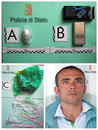 Sanremo: gli agenti del Commissariato arrestano uno spacciatore albanese di 34 anni